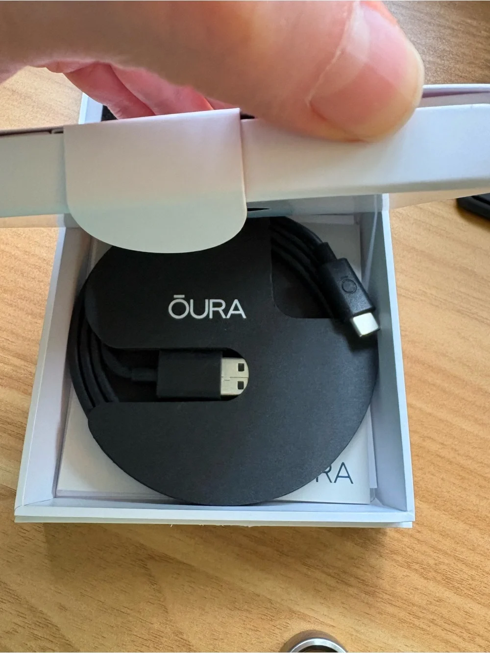 Oura Horizon Smart Ring - Brushed Titanium Finish